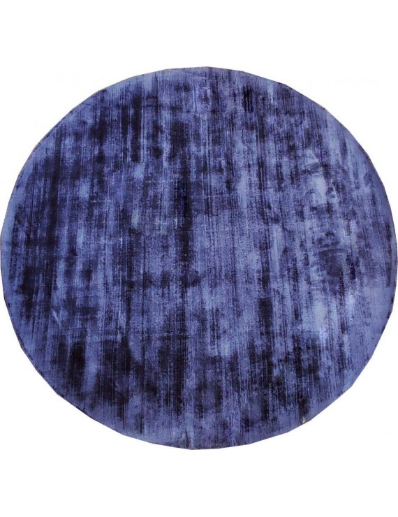 Едноцветен кръгъл килим Garous Tuft